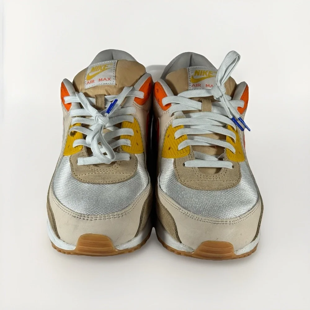 Nike Air Max 90 'M. Frank Rudy' FB4315-100 White‎ Red Sneaker Shoe Men's Size 14